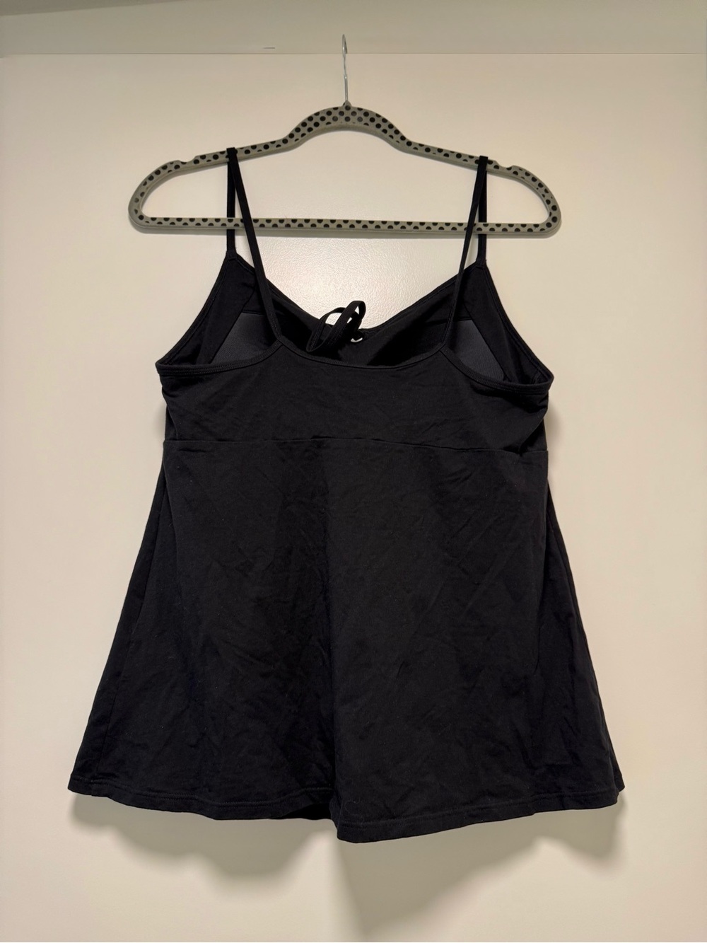 Uniqlo Tomas Maier Camisole Women's XL Black Tie-Front Camisole Tank Top NWOT - Picture 6 of 11